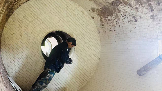 球磨機(jī)襯瓷施工